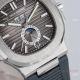 TW Factory V2 Patek Philippe Moon Nautilus Cal.324 Watch Rhodium Grey Dial-Rubber Strap (7)_th.jpg